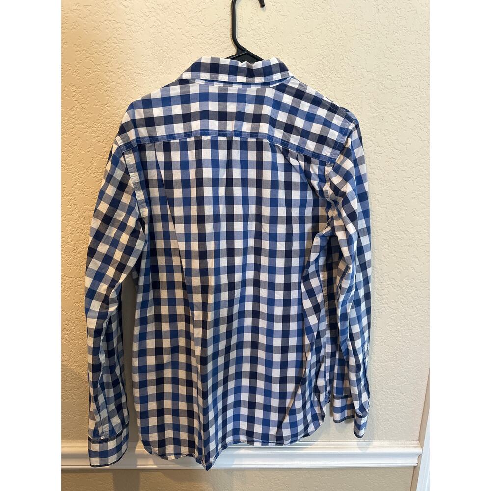 Men’s American Eagle Plaid Basic Button Up Shirt.… - image 4